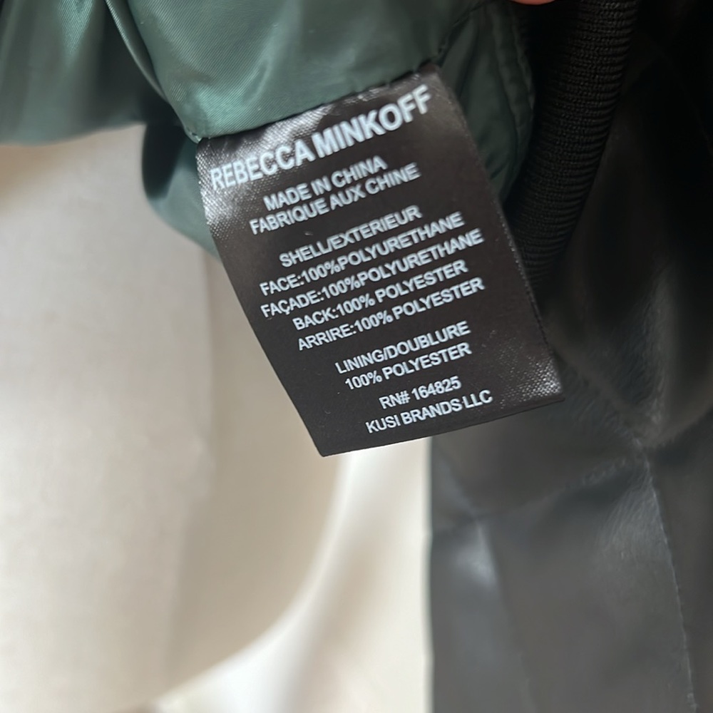 Rebecca Minkoff Faux Leather Jacket - Picture 4 of 4